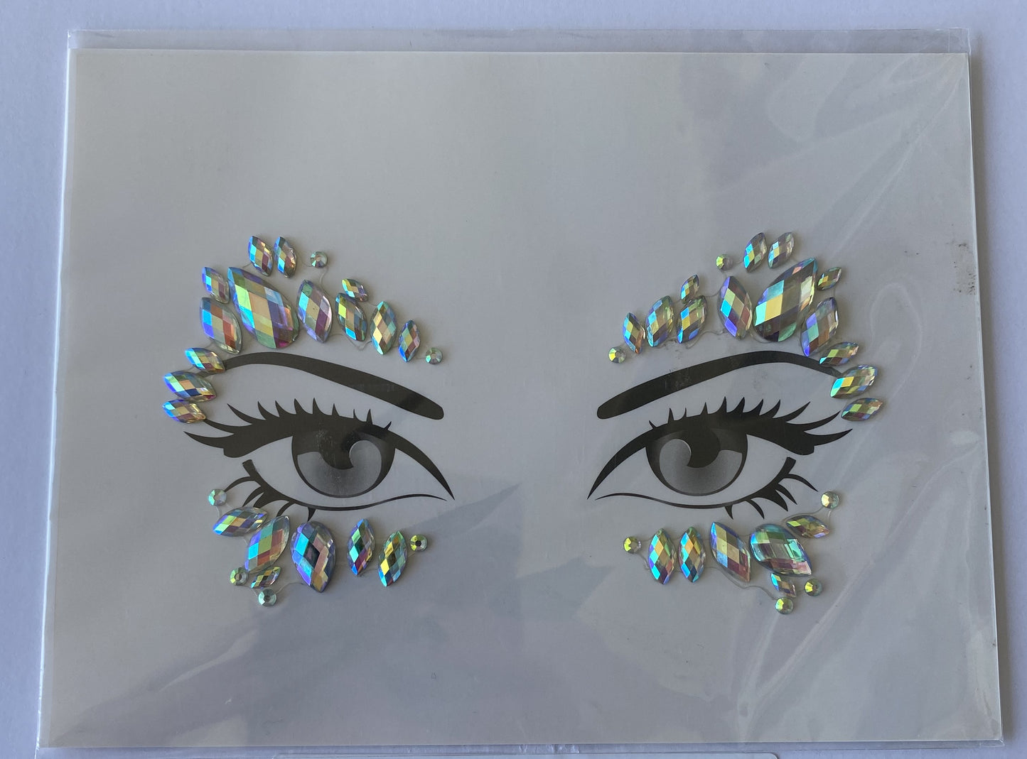 BP: FJ: $9 Face Rhinestone Jewels Sticker Assorted 2