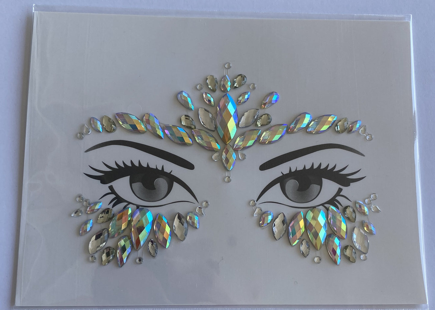 BP: FJ: $9 Face Rhinestone Jewels Sticker Assorted 2