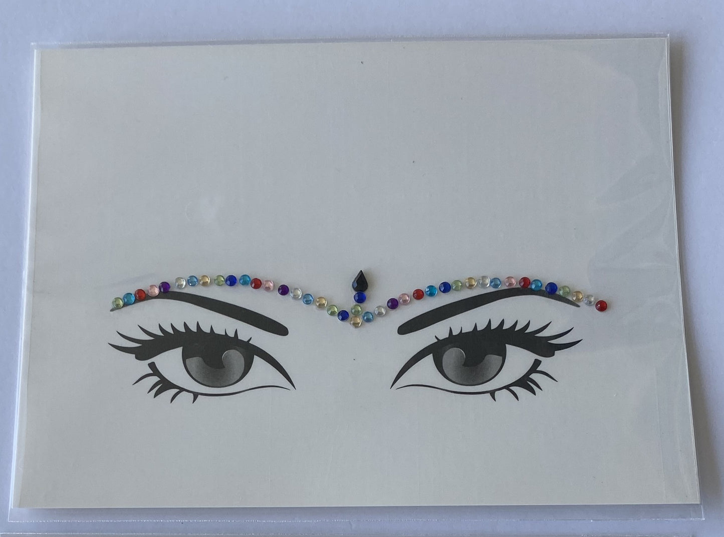 BP: FJ: $9 Face Rhinestone Jewels Sticker Assorted