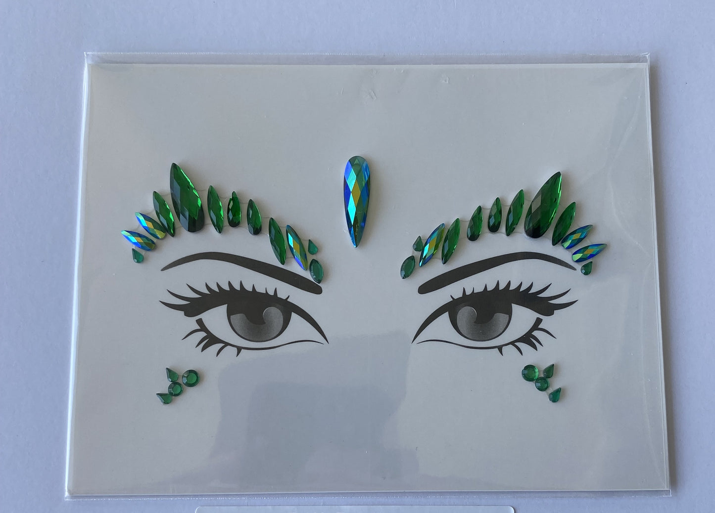 BP: FJ: $9 Face Rhinestone Jewels Sticker Assorted