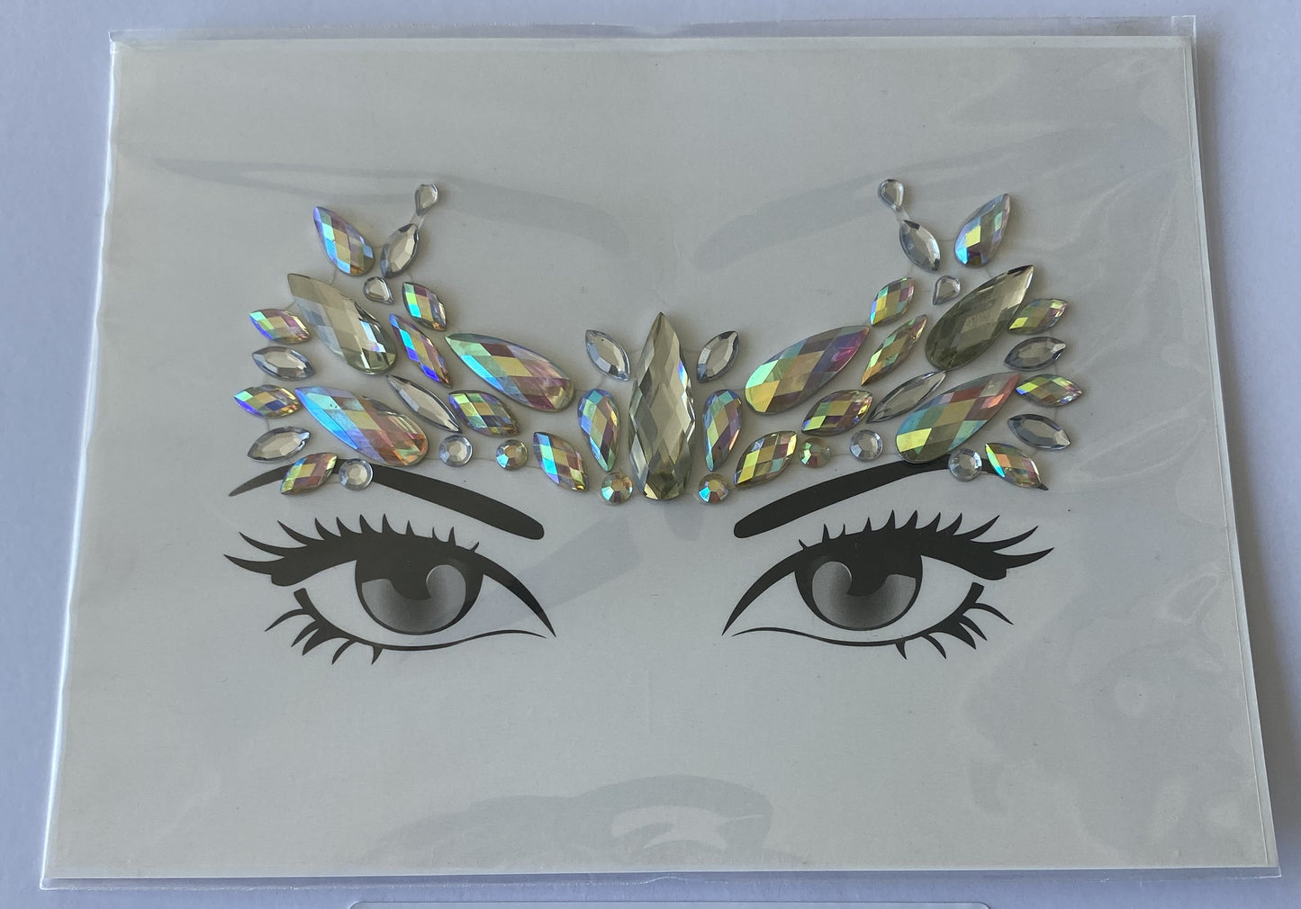 BP: FJ: $9 Face Rhinestone Jewels Sticker Assorted