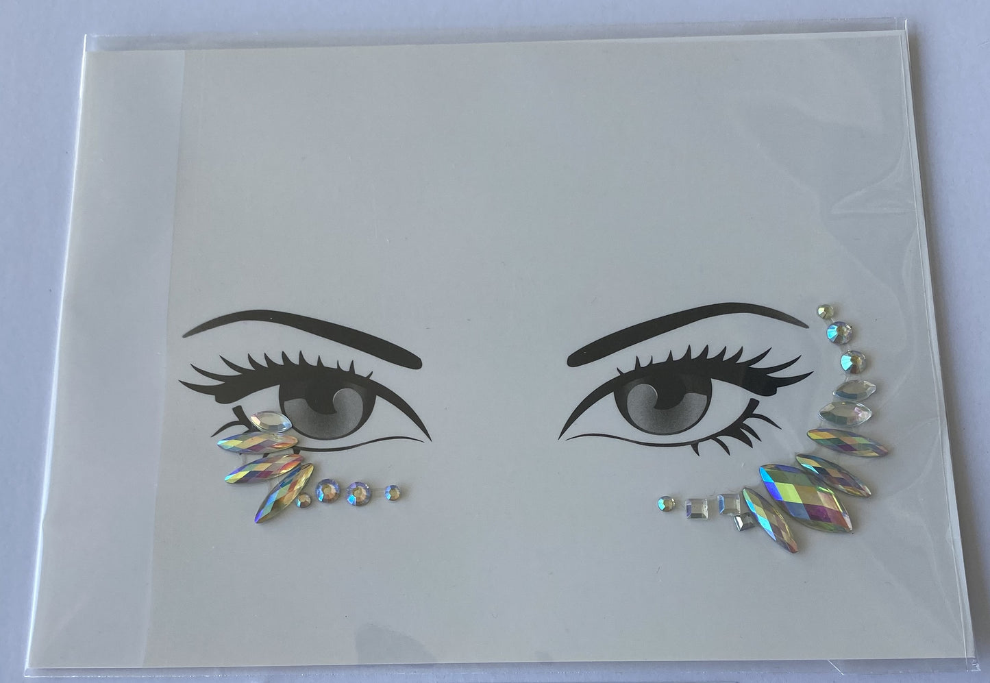 BP: FJ: $9 Face Rhinestone Jewels Sticker Assorted