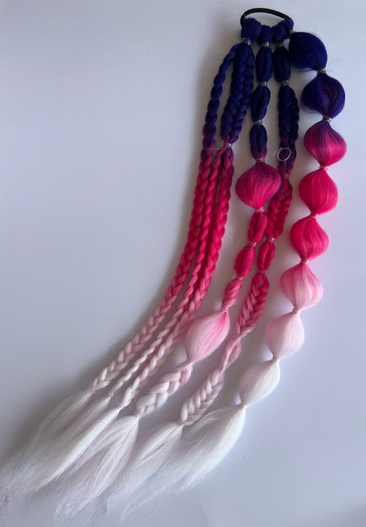 BP: BB: $29 Pre-made Ponytail Bubble Braids Assorted