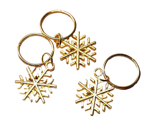 Snowy Frankie Hair Braid Jewellery Charm