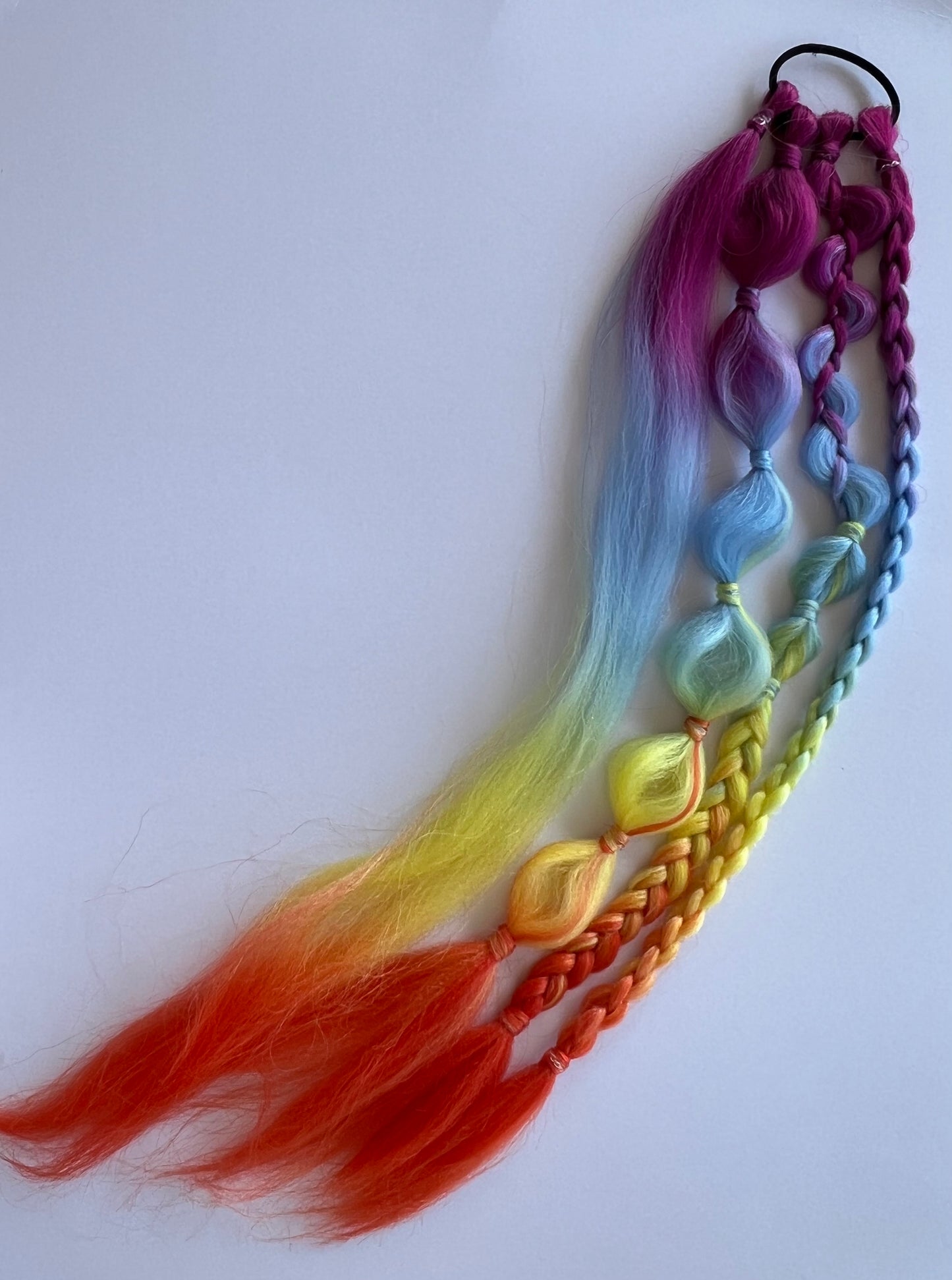 BP: BB: $19 Pre-made Space bun Bubble Braid Assorted