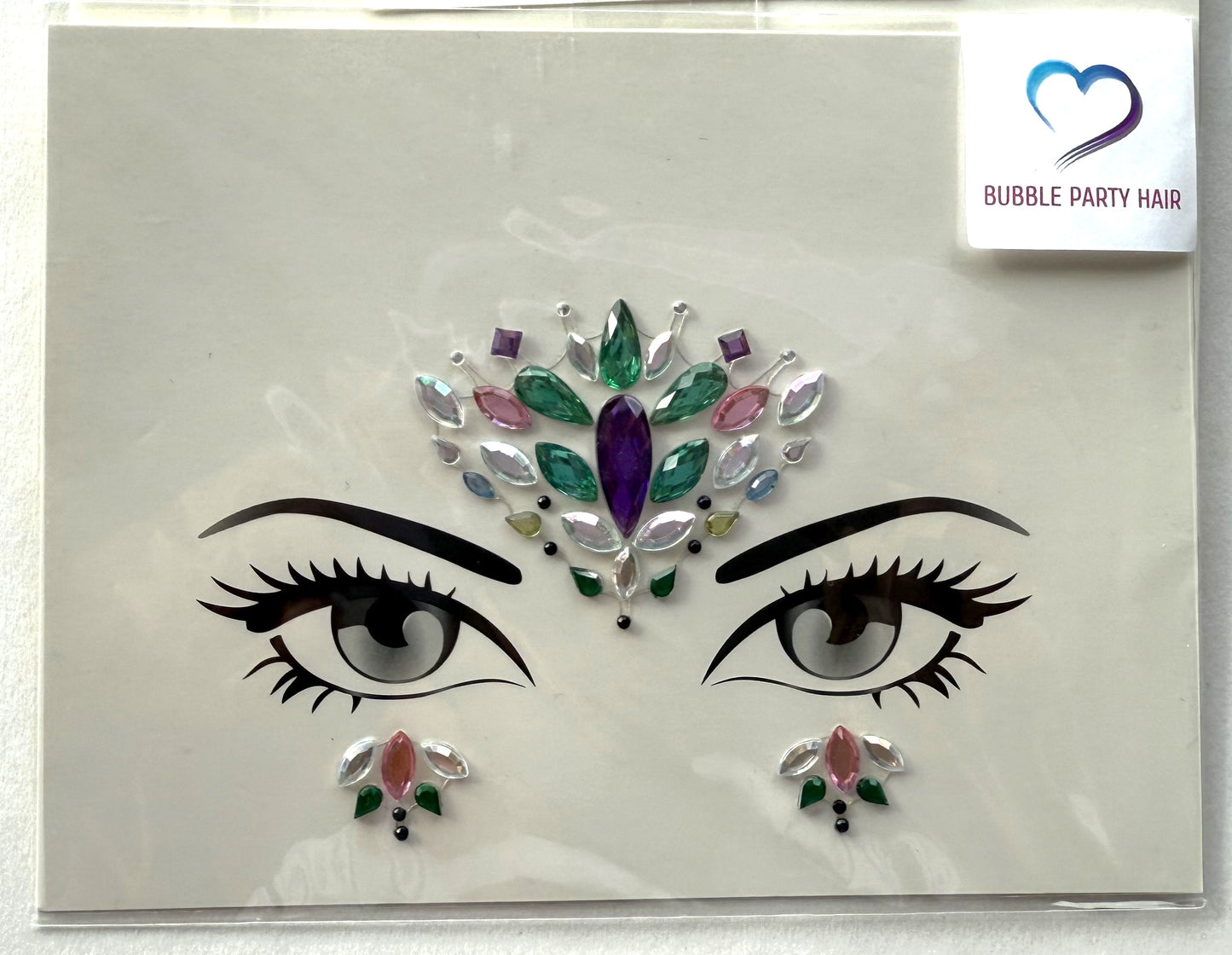 BP: FJ: $9 Face Rhinestone Jewels Sticker Assorted 2